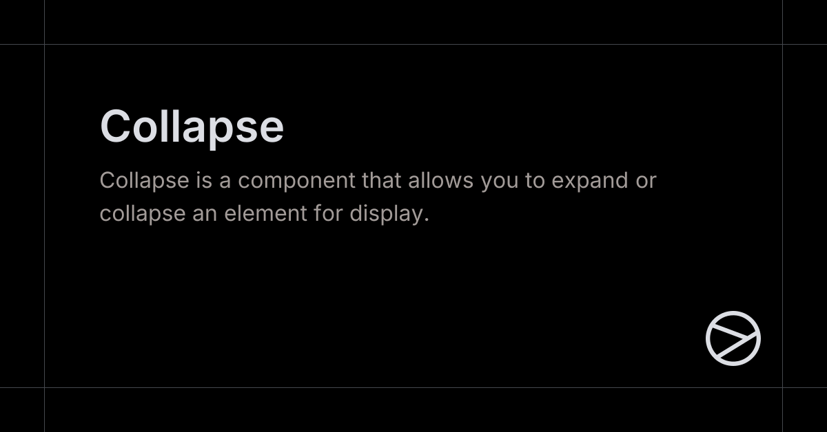 Collapse - Yamada UI